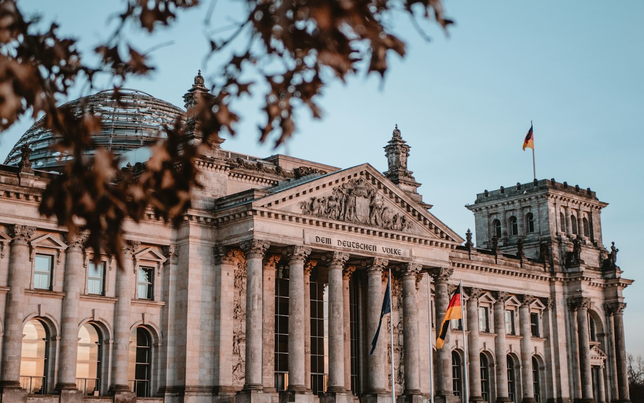 Reichstagsgebäude, Deutschland, bei Tag
